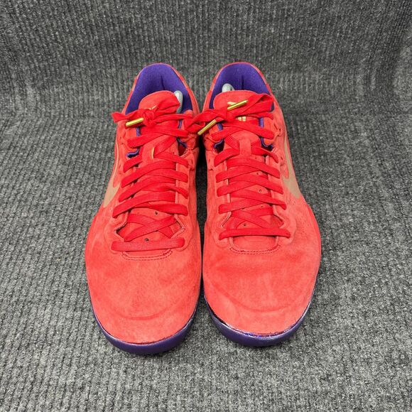 Nike Zoom Kobe 8 EXT‎ Year of the Snake Red Suede Basketball Mens 12 582554-600 main image 4
